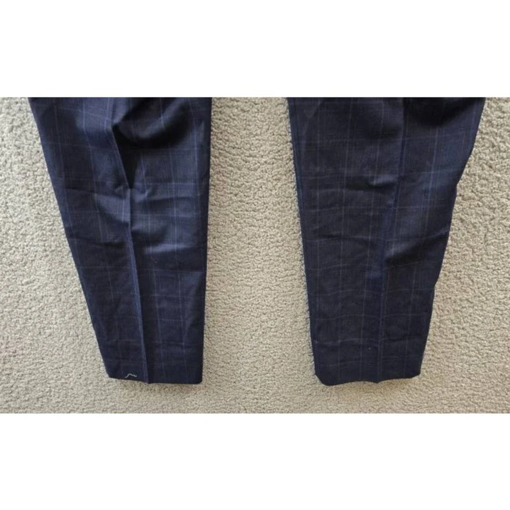 Michael Kors Wool Blend Fall Stretch Suit Separate Pants Men's 42x32 Midnight